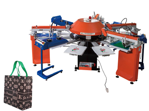 SPG自動(dòng)圓盤(pán)無(wú)紡布印花機(jī)